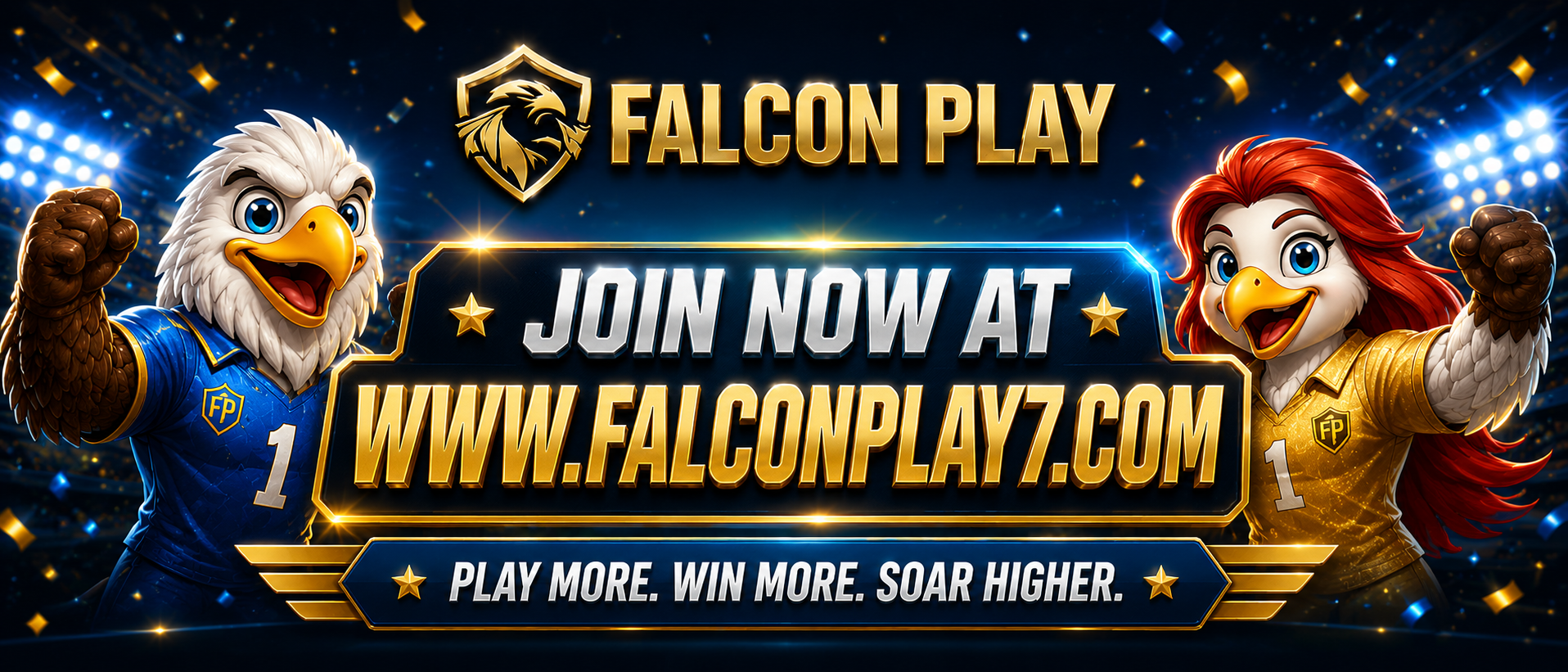 Join Now at Falcon Play
